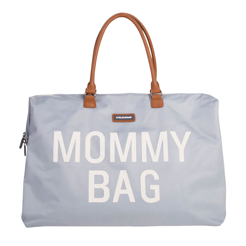 Childhome Mommy Nursery Bag - Grey/Off White