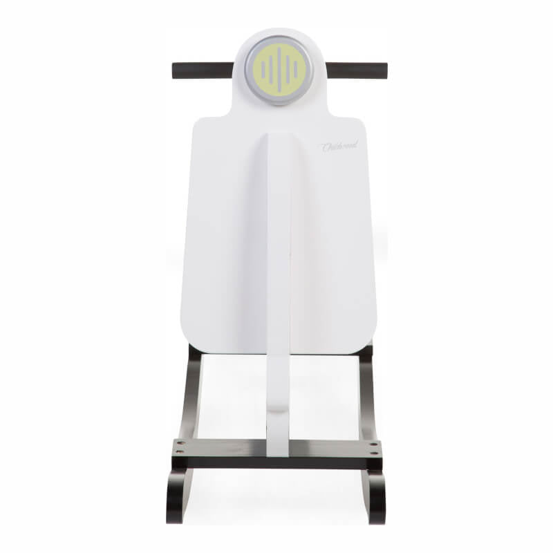 Childhome Rocking Scooter - White / Black