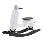 Childhome Rocking Scooter - White / Black
