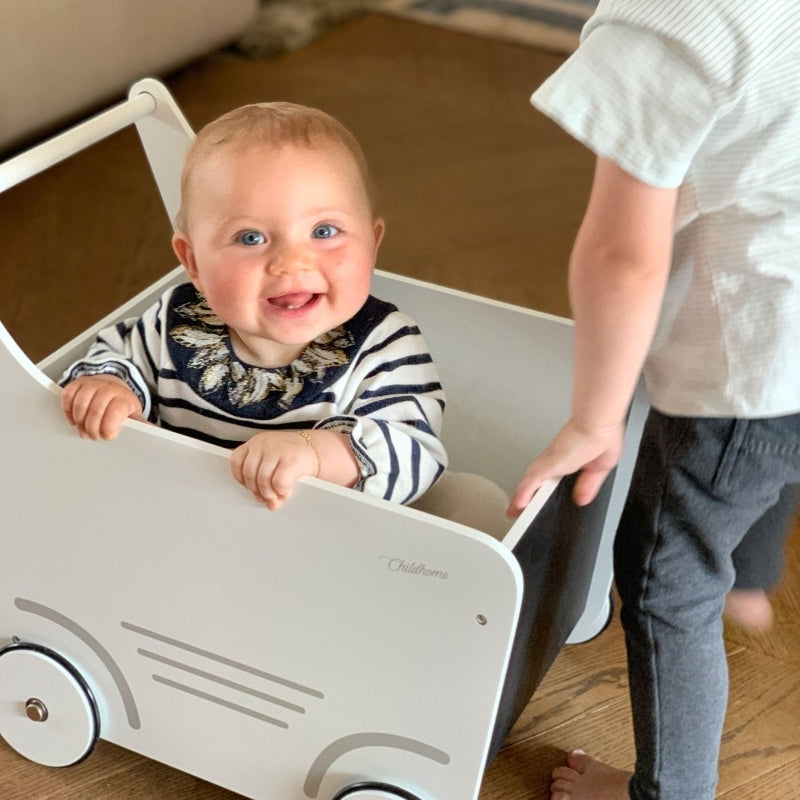 Childhome Wooden Baby Walker - White