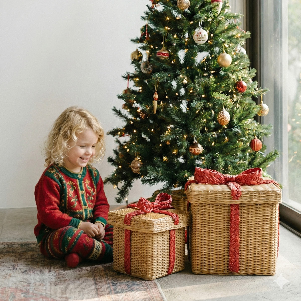 Rattan Storage Gift Boxes