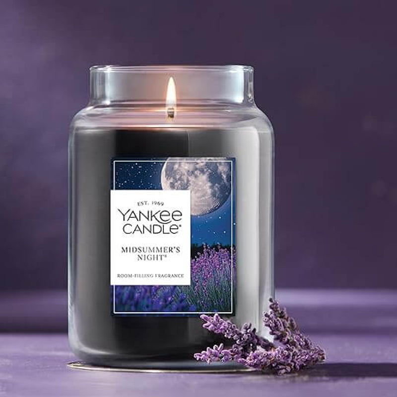 Yankee Candle Classic Large Jar 22oz - MidSummers Night