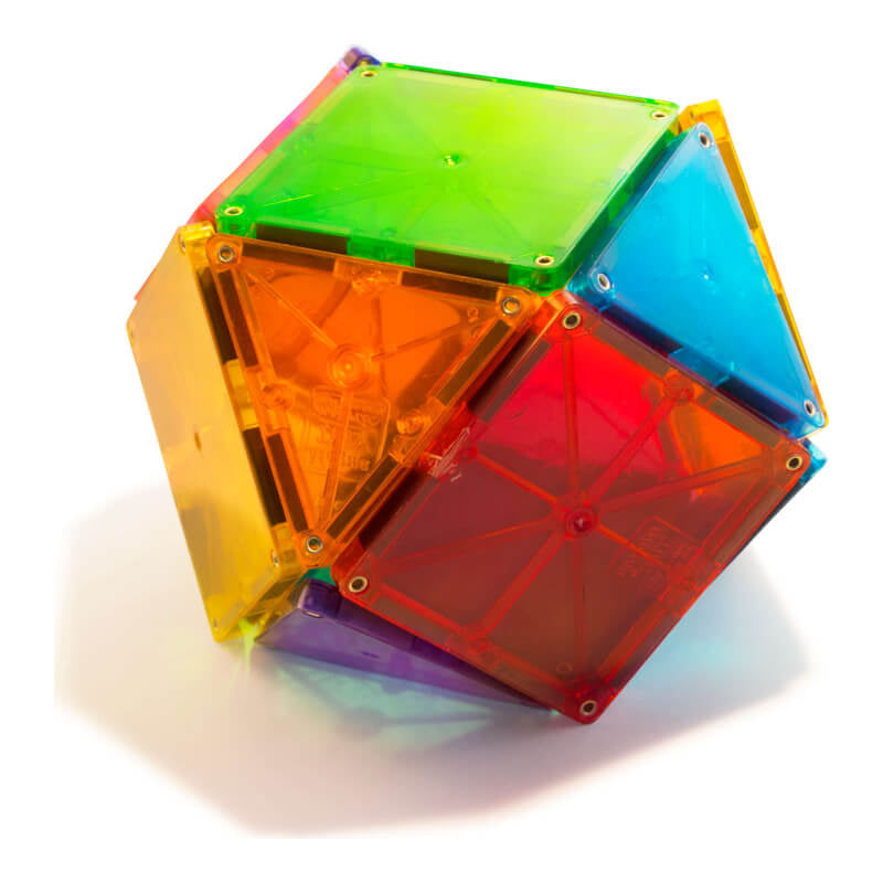 Magna-Tiles Classic Clear Colors 32-Piece Set
