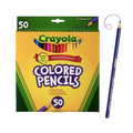 Crayola Colored Pencils, 50 Count Long