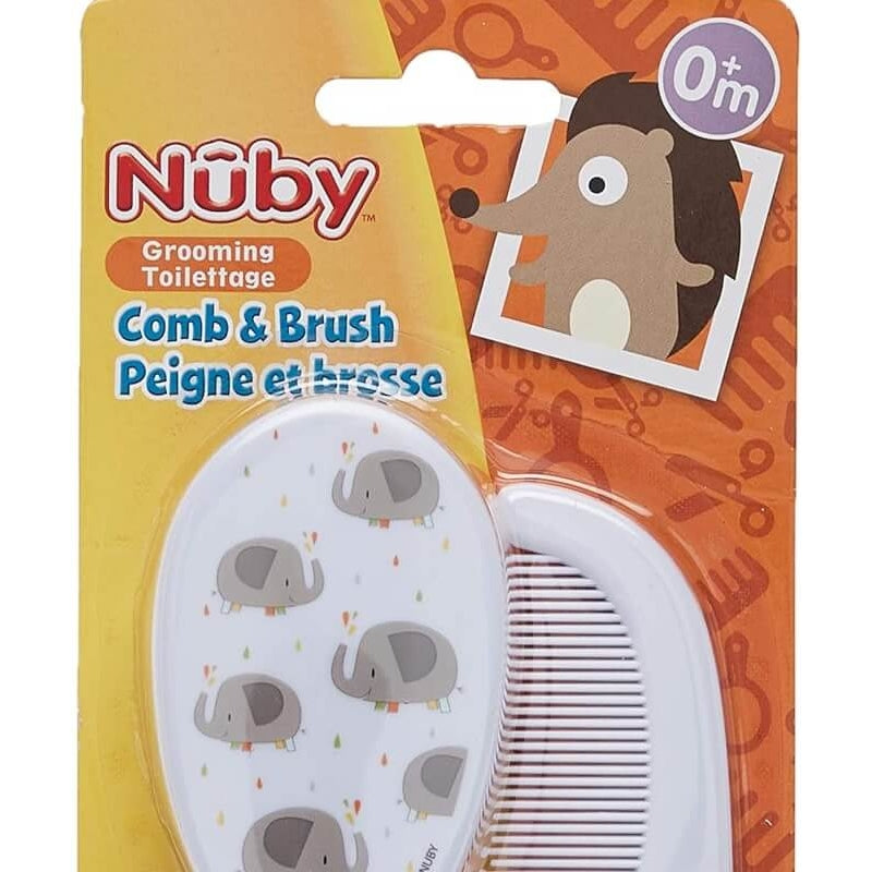 Nuby Comb and Brush - Elephant