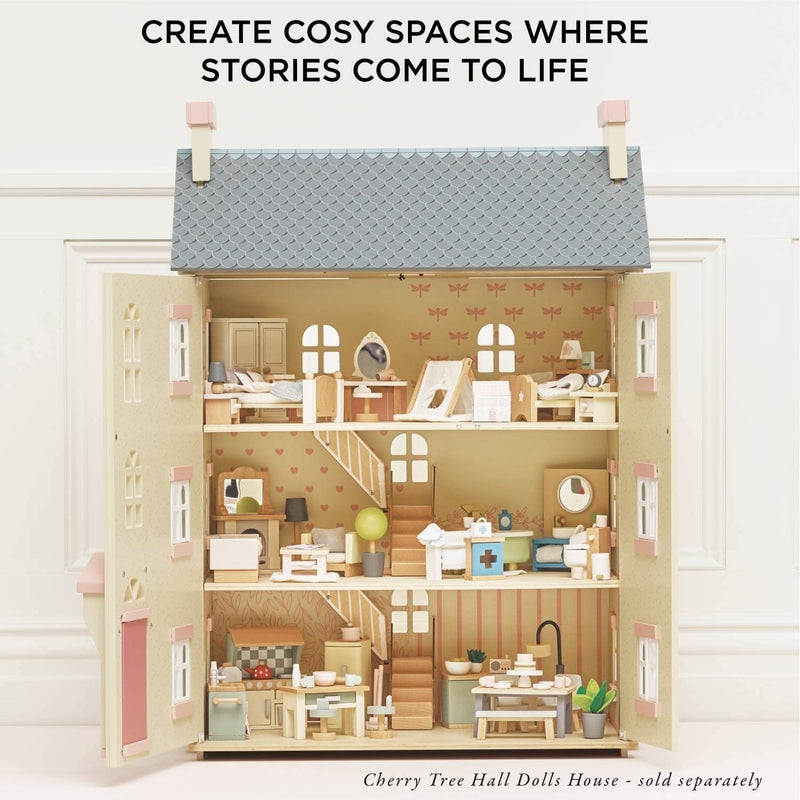 Le Toy Van Complete Dolls House Furniture Set - 35 Pieces