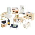 Le Toy Van Complete Dolls House Furniture Set - 35 Pieces