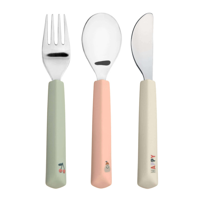 Lassig Cutlery With Silicone Handle
