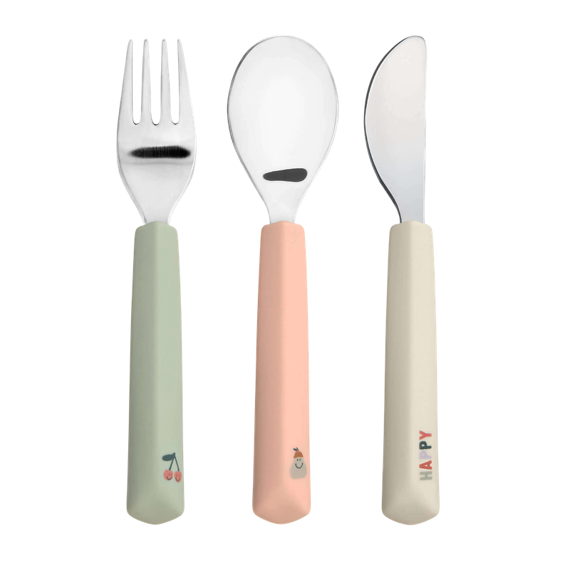 Lassig Cutlery With Silicone Handle