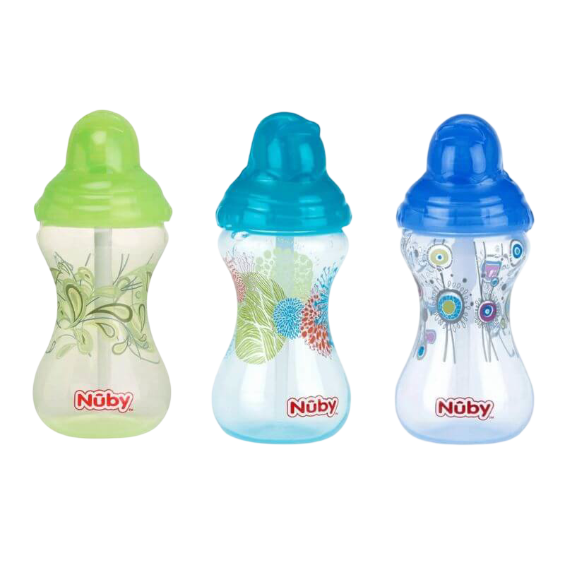 Nuby Designer Series No-Spill Clik-it Flip-it 300 ml