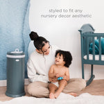Ubbi Diaper Pail - Matte Open Water