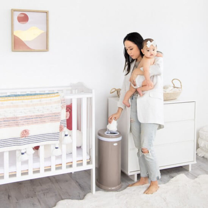Ubbi Diaper Pail - Taupe