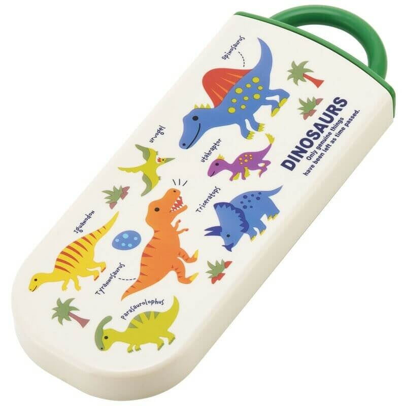 Skater Dinosaur On-The-Go Cutlery Set