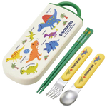 Skater Dinosaur On-The-Go Cutlery Set