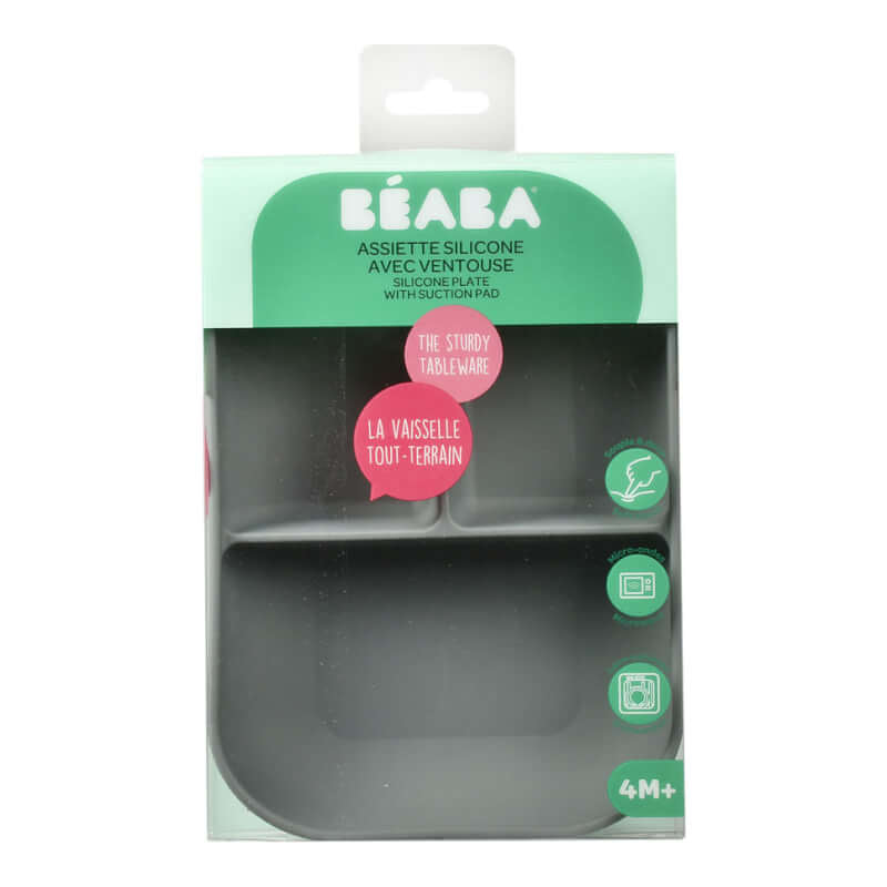 Beaba Divided Silicone Suction Plate