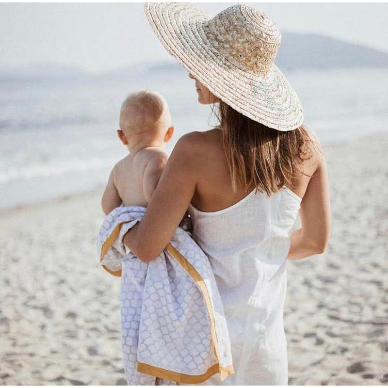 Malabar Baby Dohar Receiving Blanket - Erawan
