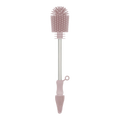 Haakaa Double-Ended Silicone Brush - Blush