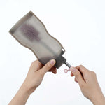 Haakaa Double-Ended Silicone Brush - Suva Grey