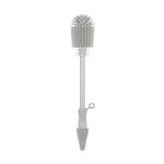 Haakaa Double-Ended Silicone Brush - Suva Grey