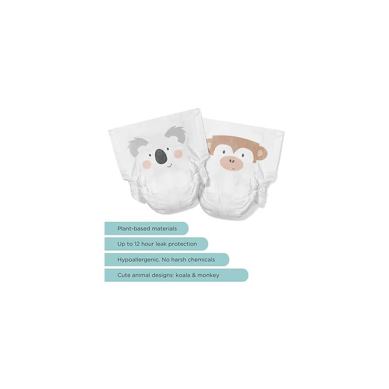 Kit & Kin Eco Nappies Size 5 (11 kg+) - 28 pc