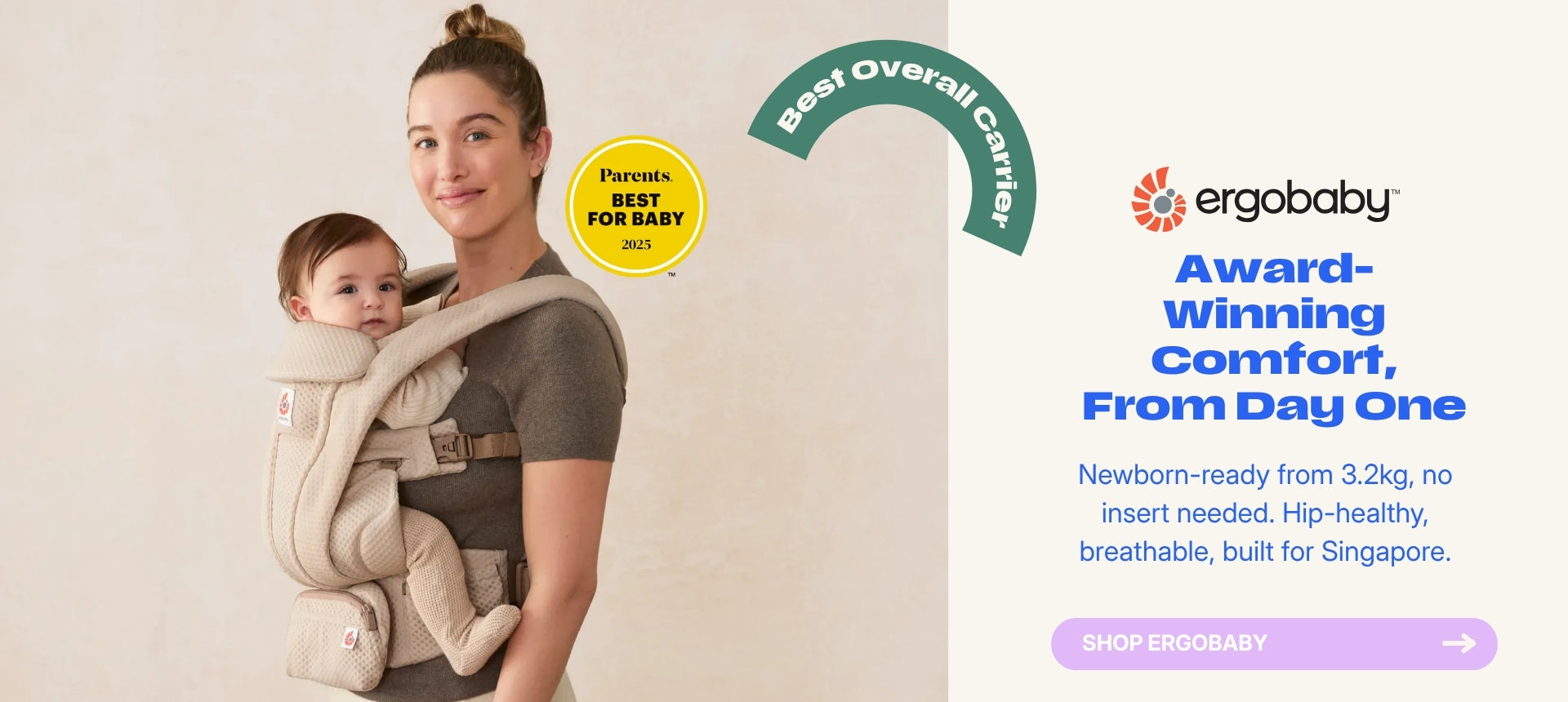Ergobaby OMNI deluxe carrier