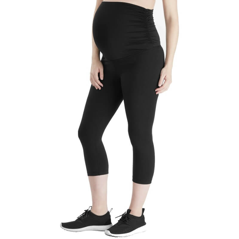 Belly Bandit Essential Capri Leggings - Black