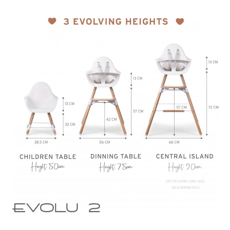 Childhome Evolu 2 High Chair