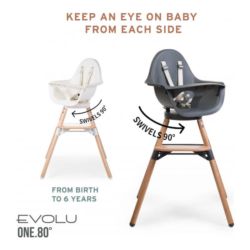 Childhome Evolu One.80° High Chair