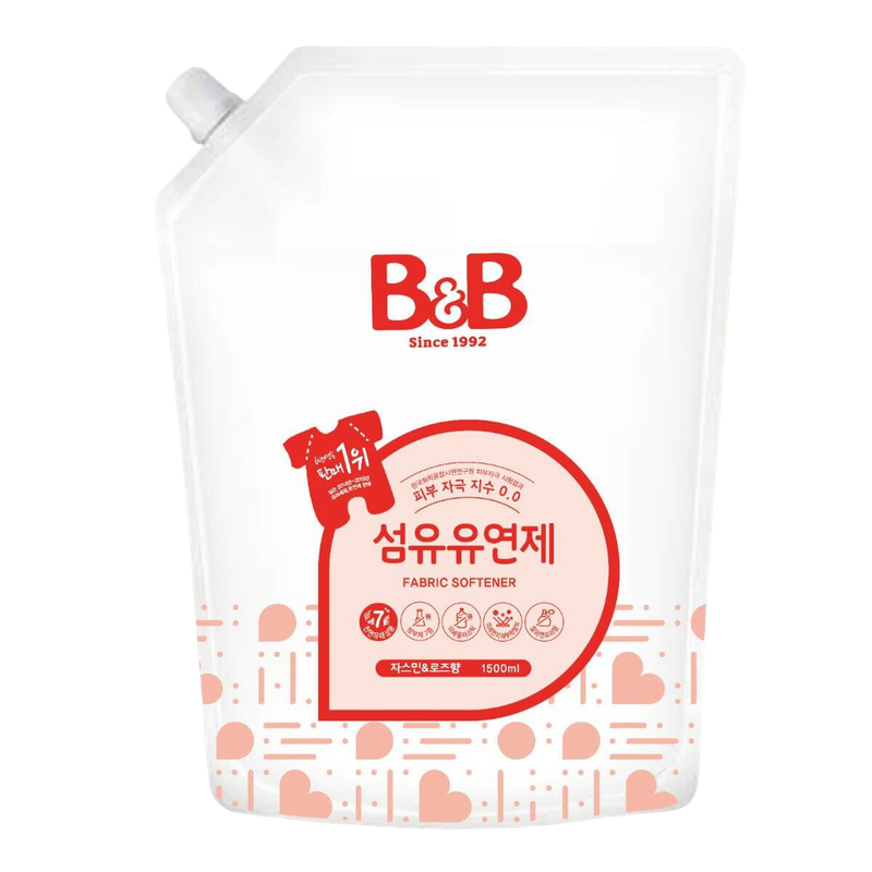 B&B Fabric Softener - Cap Refill 1500ml - Jasmine