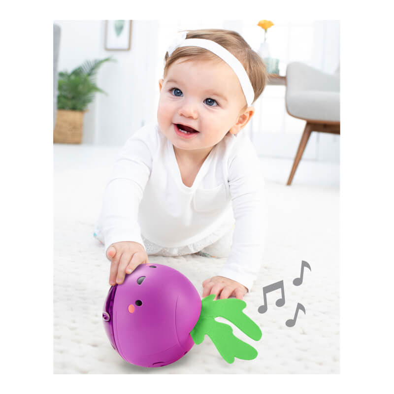 Skip Hop Farmstand Drop the Beet Crawl Ball