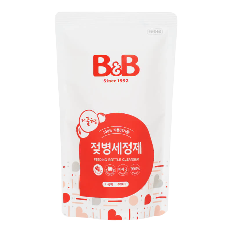 B&B Feeding Bottle Cleanser (Bubble Type) Refill 400ml