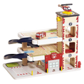 Le Toy Van Fire & Rescue Wooden Garage