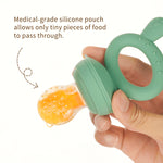 Haakaa Freeze-N-Feed Mini Combo - Pea Green Feeder + Pea Green Tray