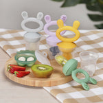 Haakaa Freeze-N-Feed Mini Combo - Pea Green Feeder + Pea Green Tray