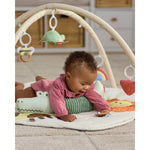 Skip Hop Geometric Wonders Activity Gym (With Crocodile Tummy Time Pillow)