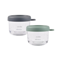 Beaba Glass & Silicone Containers 2 Pack - 150ml