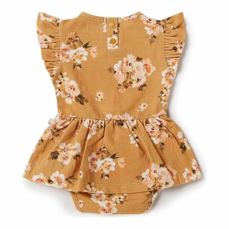 Snuggle Hunny Golden Flower Dress 3-6 Months (00)