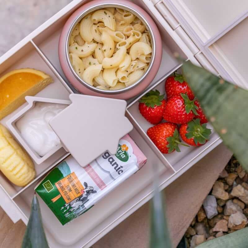Citron Grand Lunch Box with 4 Compartments and Food Jar - Ballerina