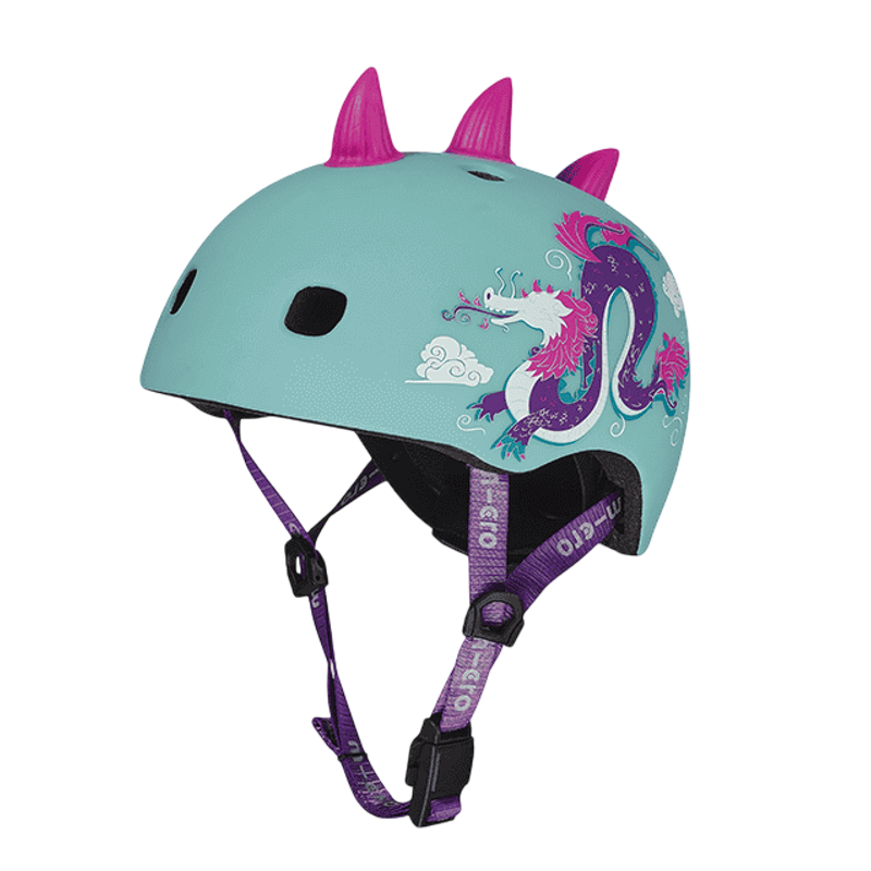 Micro Scooter Helmet Lightweight - 3D Dragon