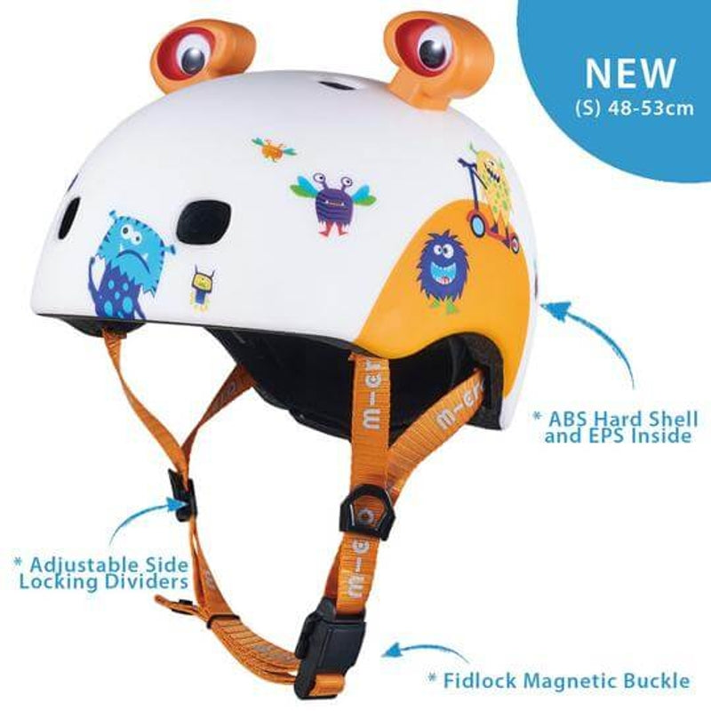 Micro Scooter Helmet Lightweight - 3D Monster