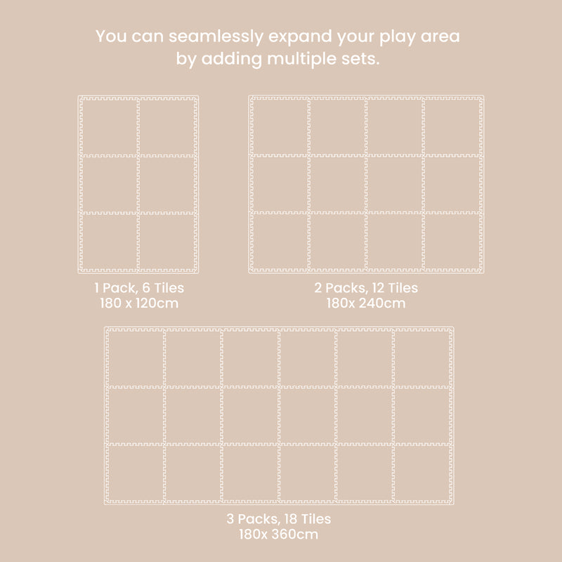 Tutti Bambini Infinity Playmat Oddity Blush