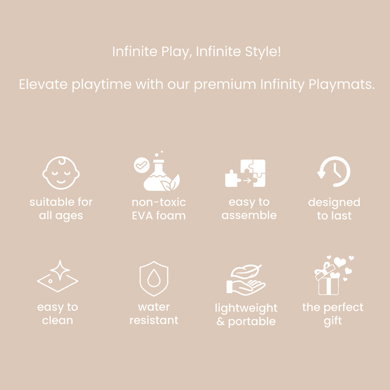 Tutti Bambini Infinity Playmat Oddity Blush