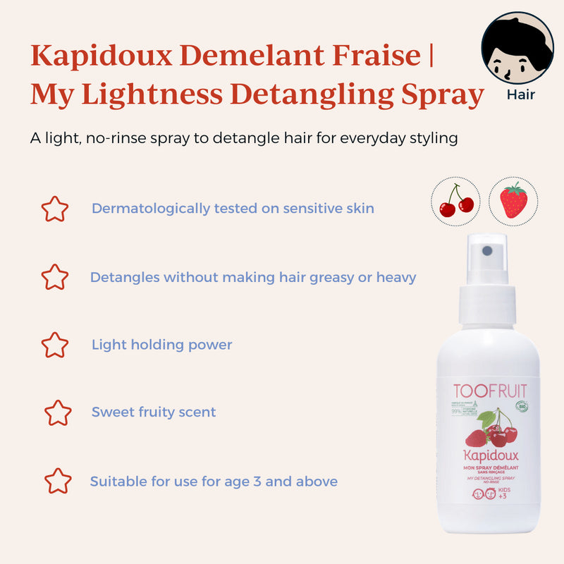 TOOFRUIT Kapidoux Mon Spray Démêlant | My Lightness Detangling Spray