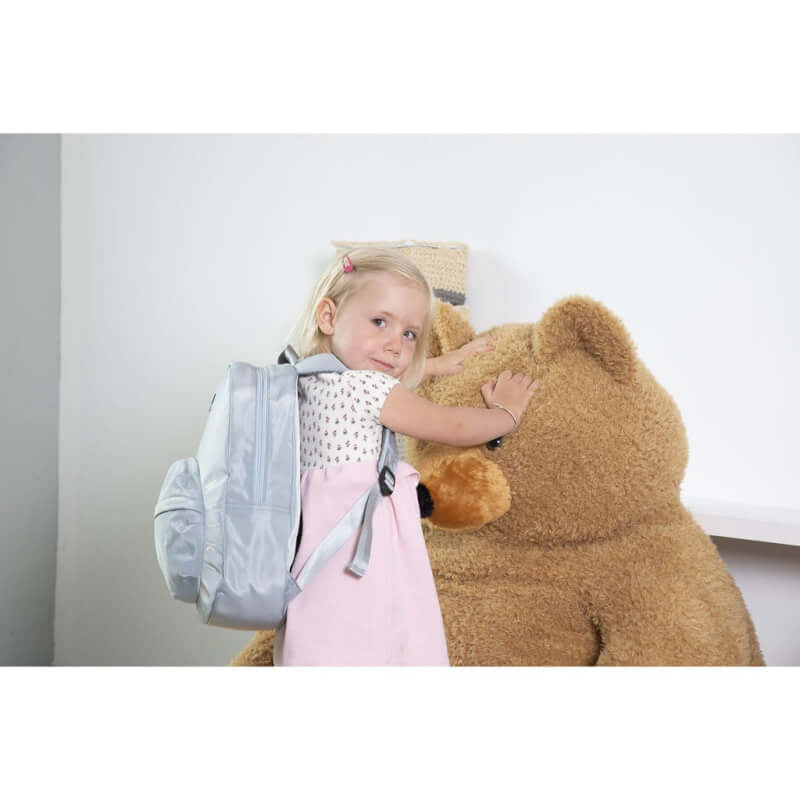 Childhome Kids School Back Pack Big ABC - Grey/Offwhite