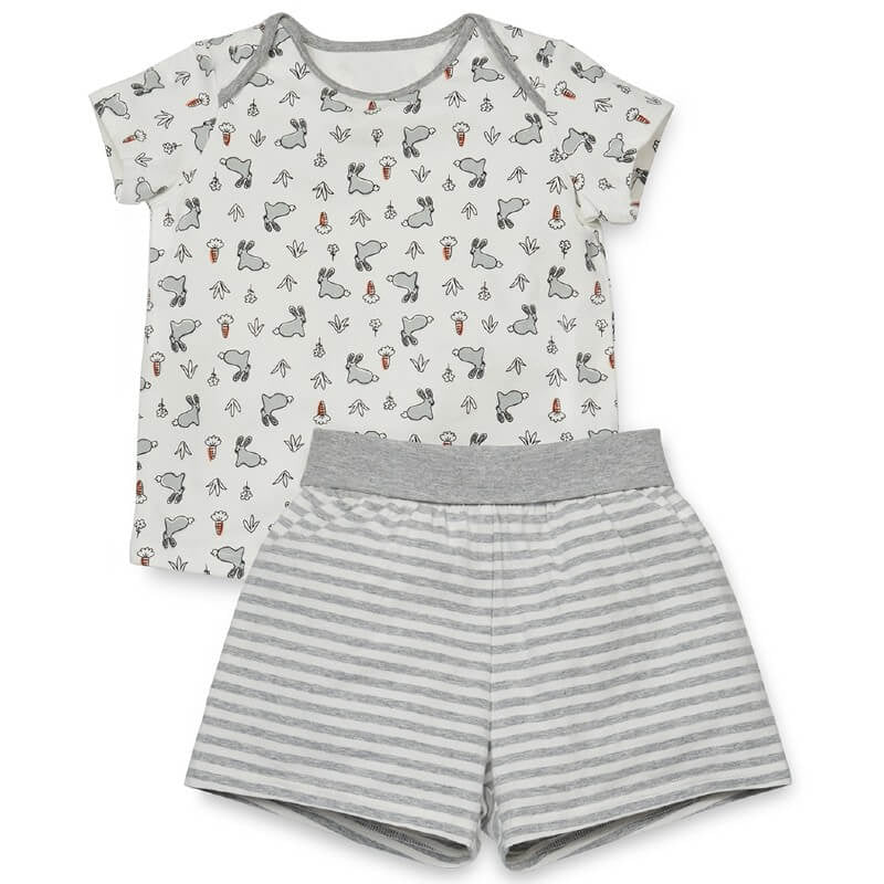 Love to Dream Kids Short Sleeve Pyjama Set - Bunny