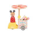 Moulin Roty La Grande Famille Ice Cream Delivery Tricycle with Nini 11x13.5cm