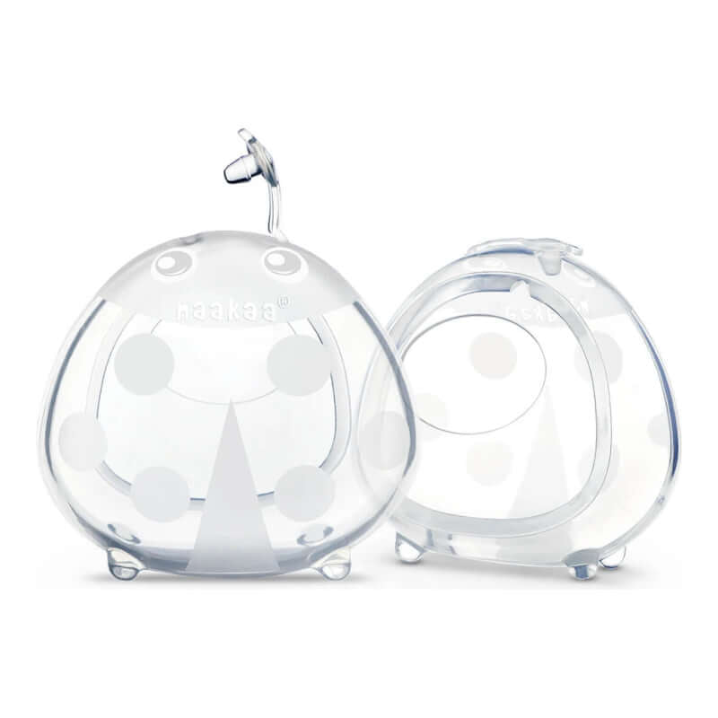 Haakaa Ladybug Silicone Breast Milk Collector - 75ml (2pcs)