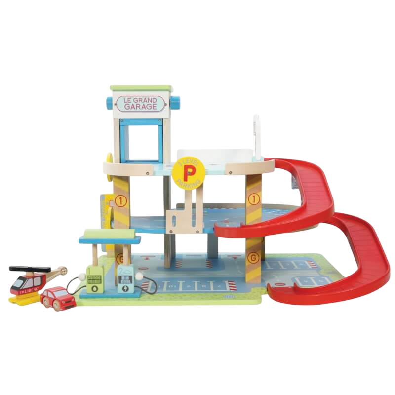 Le Toy Van Le Grand Wooden Garage