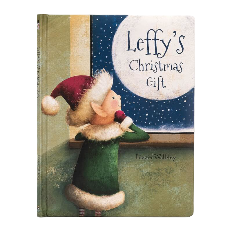 Jellycat Leffys Christmas Gift Book 29cm