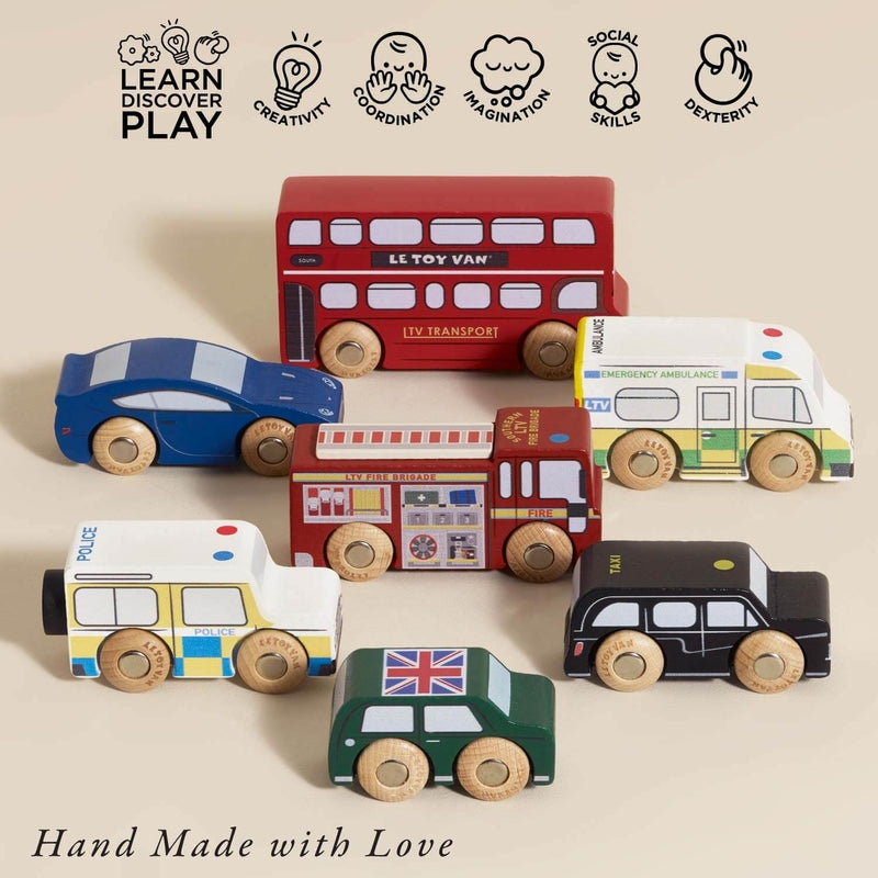 Le Toy Van London Car Set